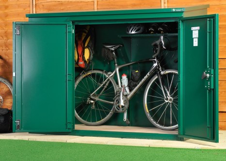 The Annexe high security bike storage shed from Asgard