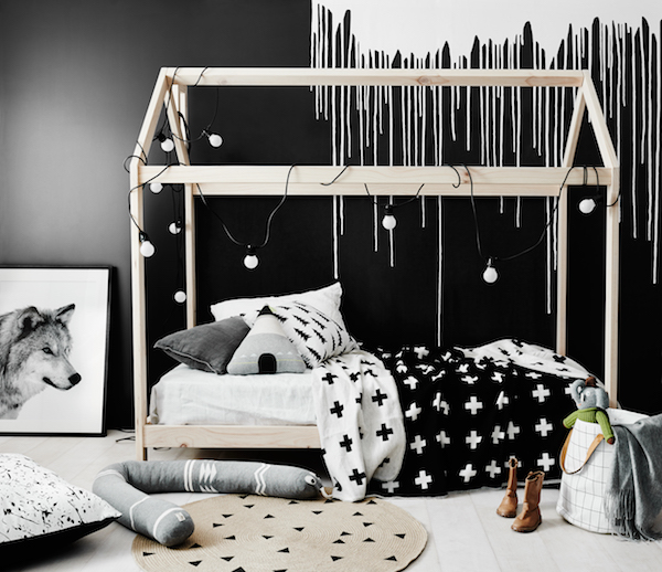 Monochrome kid's room by norsu interiors