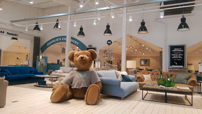 The Loaf Battersea shack - entrance