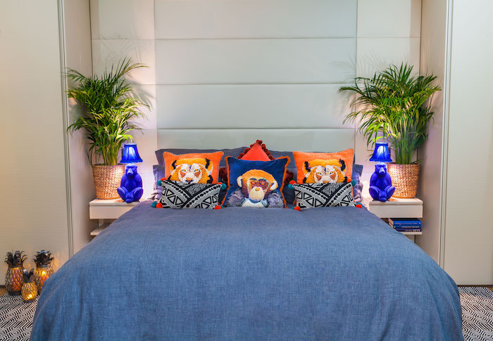 Abigail Ahern Debenhams Designer Apartment at Cheval Three Quays - bedroom